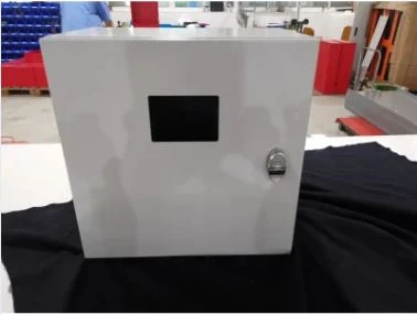 Caja de distribución de metal para exteriores de electricidad