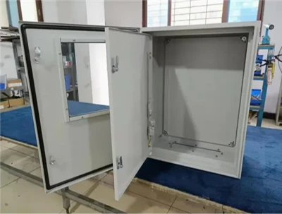 Caja de control de cabina de montaje en la pared con puerta interior